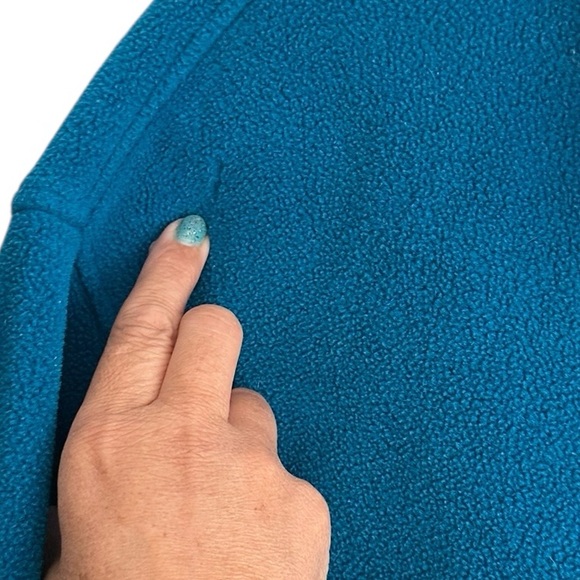 Patagonia Men’s Synchilla Teal Blue/Yellow Snap-T Pullover Fleece Jacket Size M - Picture 7 of 7
